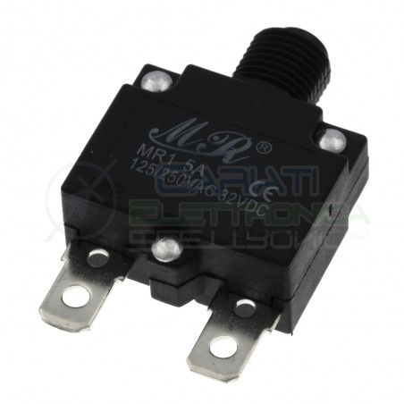 Fusibile Interruttore sovracorrente ripristinabile 5A 250V 32V Generico