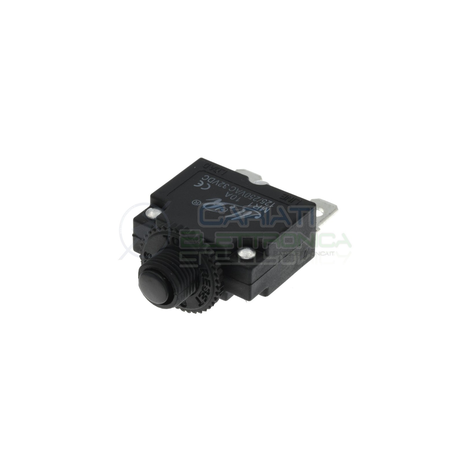 Fusibile Interruttore sovracorrente ripristinabile 10A 250V 32V Generico