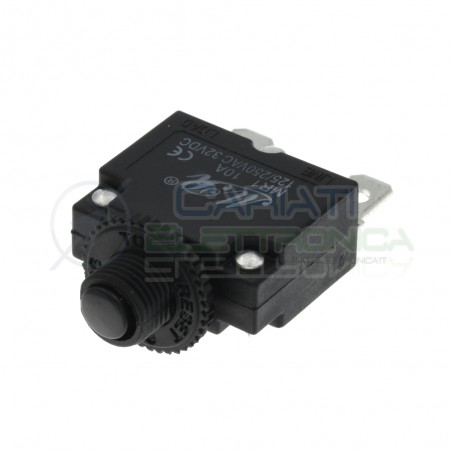 Fusibile magnetotermico Interruttore sovracorrente ripristinabile 10A 250V 32VGenerico