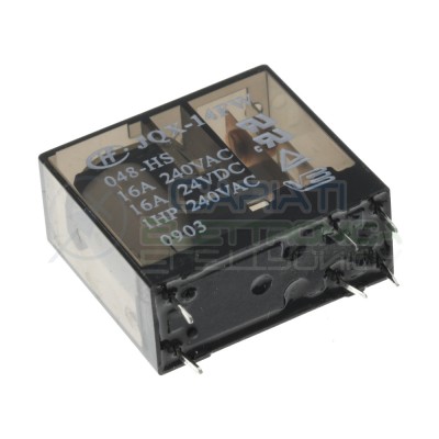 Relè JQX-14FW 048-HS bobina da 48Vdc Contatti 16A 240Vac 16A 24Vdc SPDTHONGFA RELAY