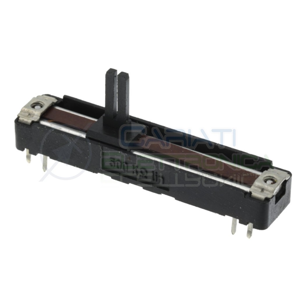 Potenziometro a slitta 500K mono lineare 60mm 500kohm B500K slide Audio Mixer Cosocomi