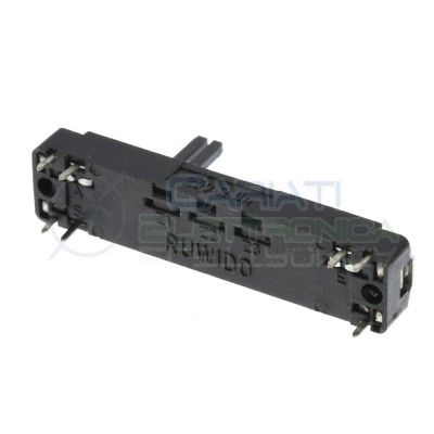 Potenziometro slider Mono a slitta Lineare 60mm 250ohm B250 Audio MixerCosocomi