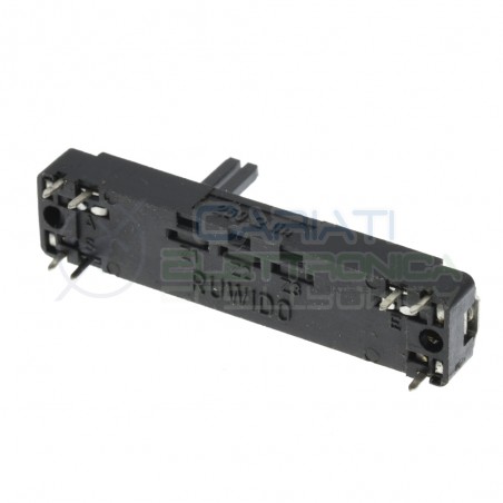 Potenziometro a slitta 250 ohm mono lineare 60mm 250ohm B250 slide Audio Mixer Cosocomi