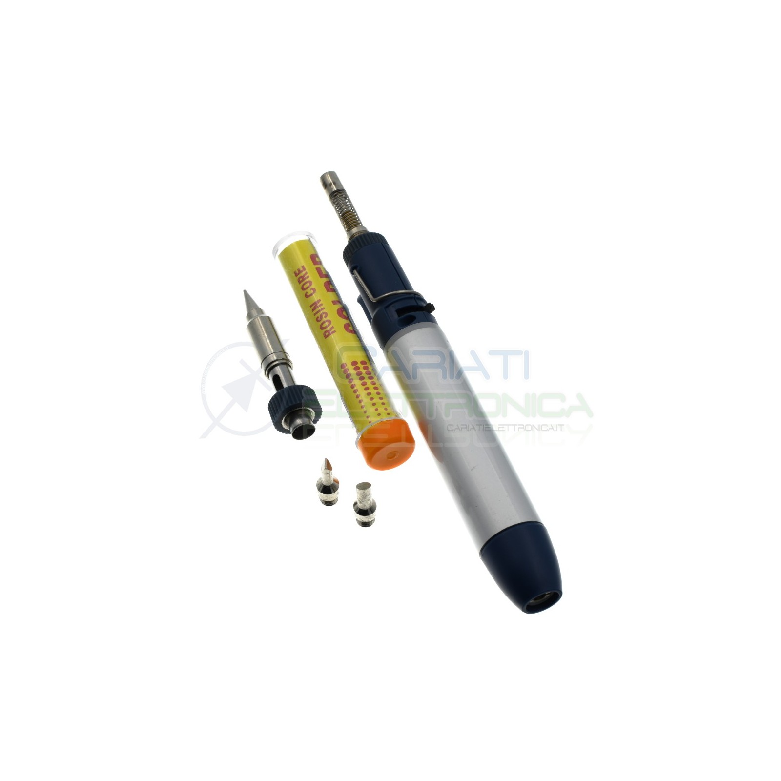 Saldatore mini cannello a gas per saldatura Bruciatore fiamma ossidrica Ricaricabile