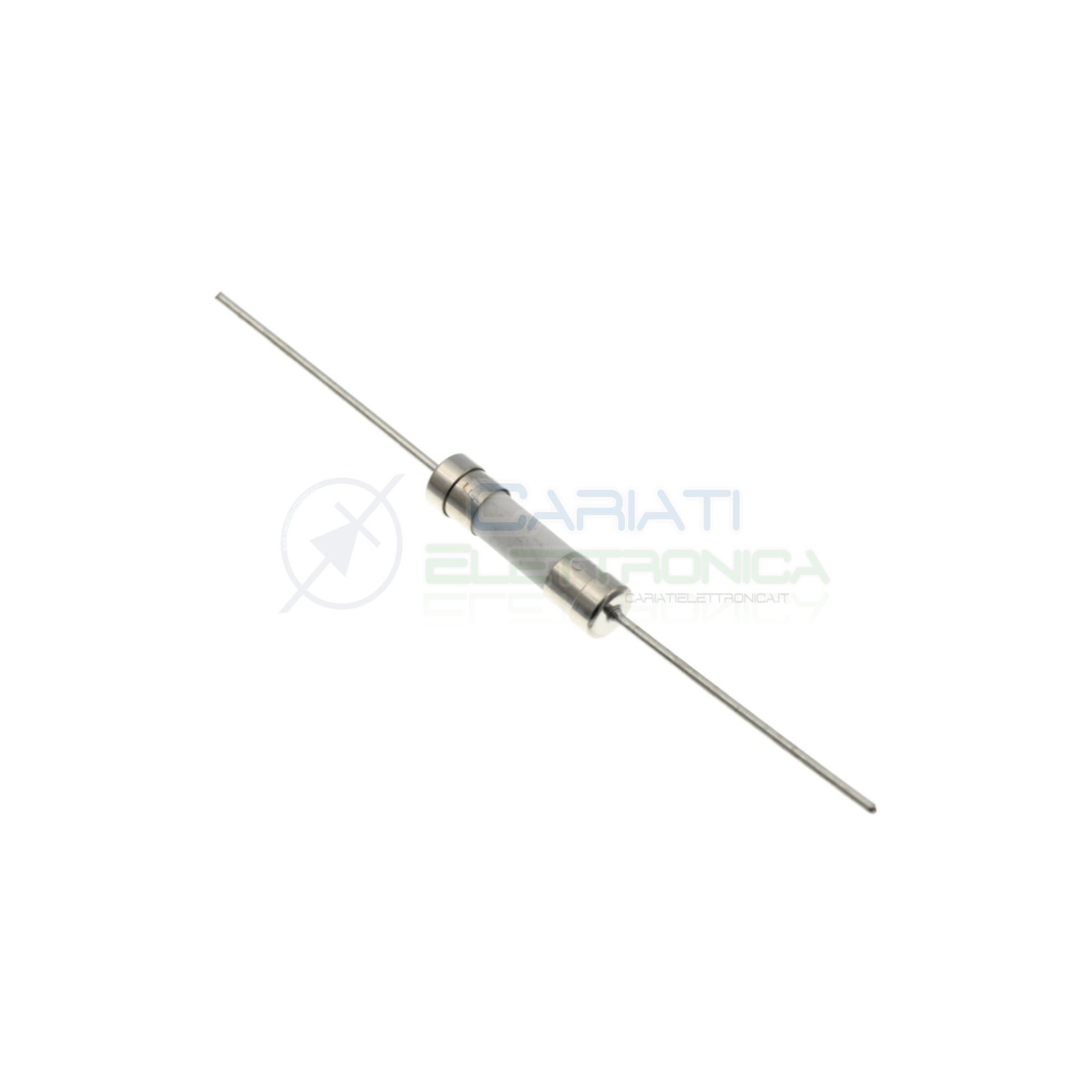 10 pcs Ceramic fuse 5x20mm 16A 250V with terminalGenerico