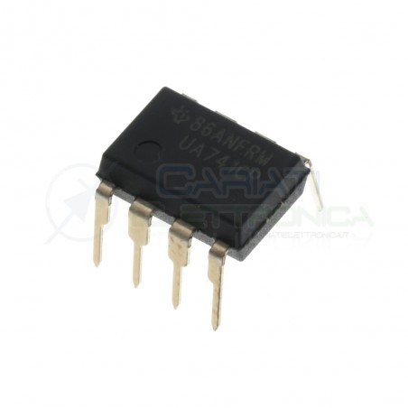 2 pezzi di Amplificatore Operazionale UA741CN UA741Texas instruments
