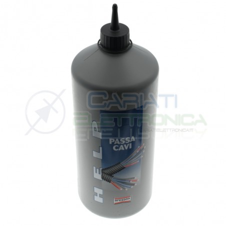 Lubrficante liquido Help passa cavi Arexons per passaggio cavi elettrici 1 litro Arexons