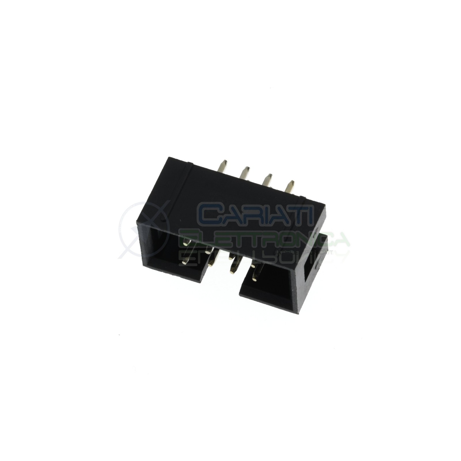2 pezzi di Connettore IDC maschio 8 Poli Pin per Cavo Piatto Flat CableGenerico