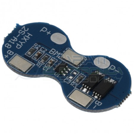 Circuito di protezione per 2 batterie 18650 Litio Bms Pcm battery 8,4V 4AGenerico