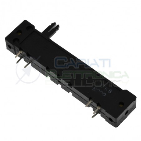Potenziometro slider stereo a slitta lineare 90mm 47kohm 47k Mixer Audio 6 PinCosocomi