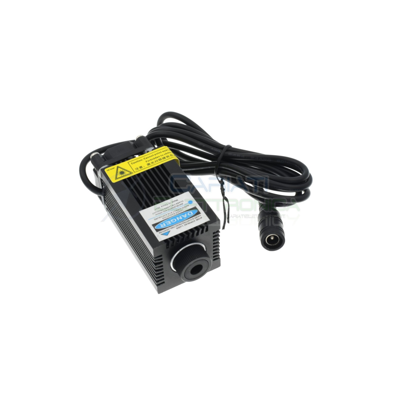 Laser Blu Viola 400/450nm 500mW Classe 3B 12V 500mA incisione cnc Generico