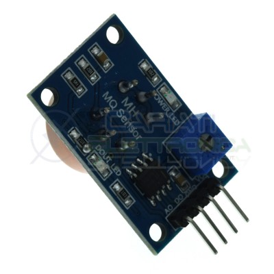 Sensore MQ-3 rilevatore di gas alcool test benzina etilometro per arduino Generico