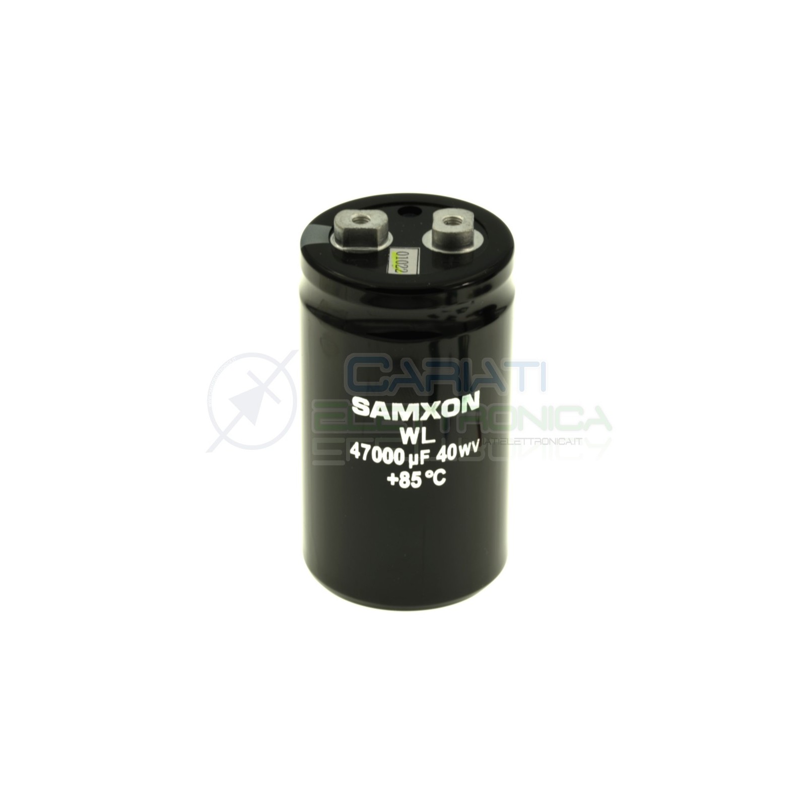 Condensatore elettrolitico 47000uF 47000 uF 40V 85°C snap in 90x51mm Samxon Samxon