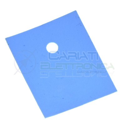 20 PEZZI di Isolante Isolatore PAD termico per Driver Transistor IC TO-3P TO-218 in silicone Generico