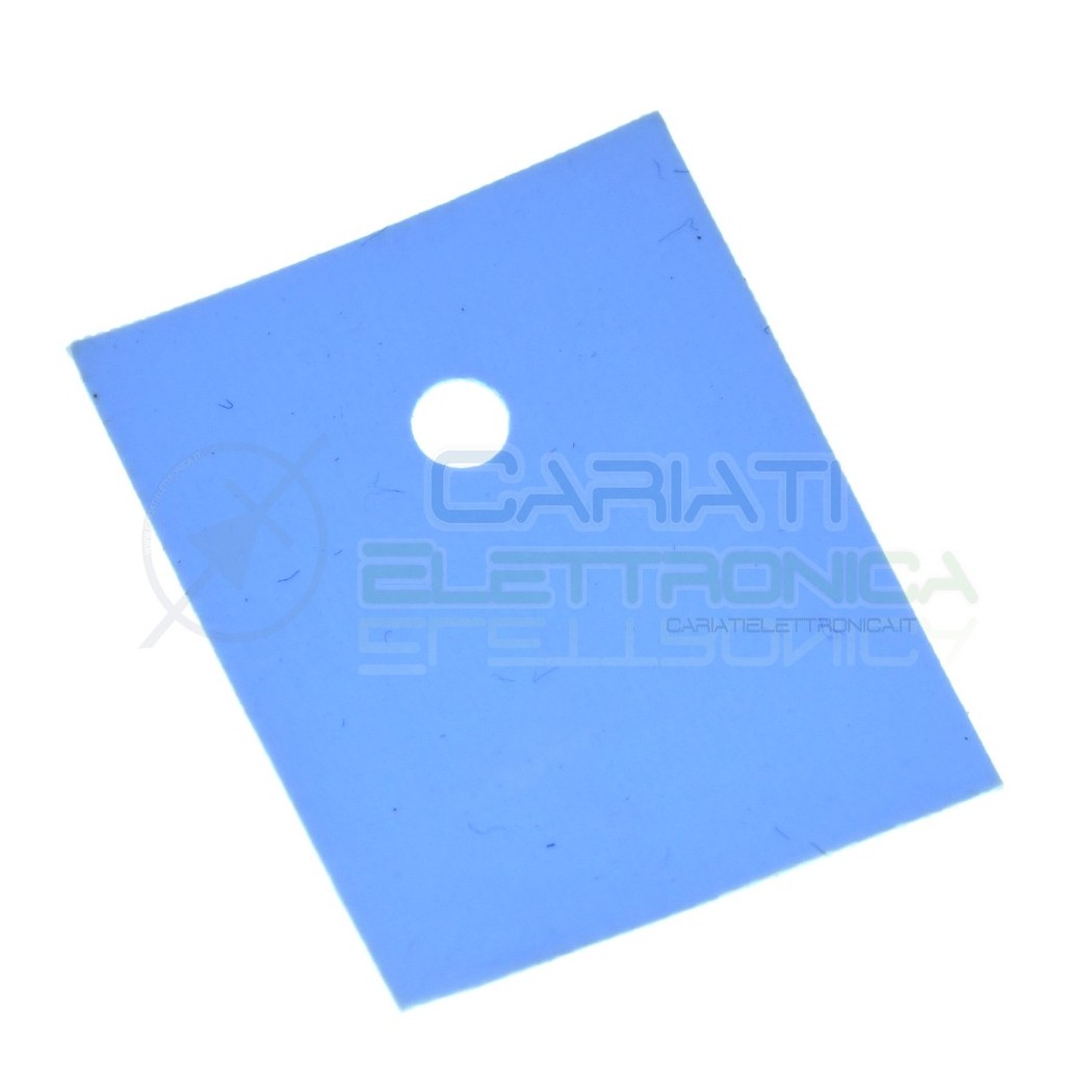 20 PEZZI di Isolante Isolatore PAD termico per Driver Transistor IC TO-3P TO-218 in silicone Generico