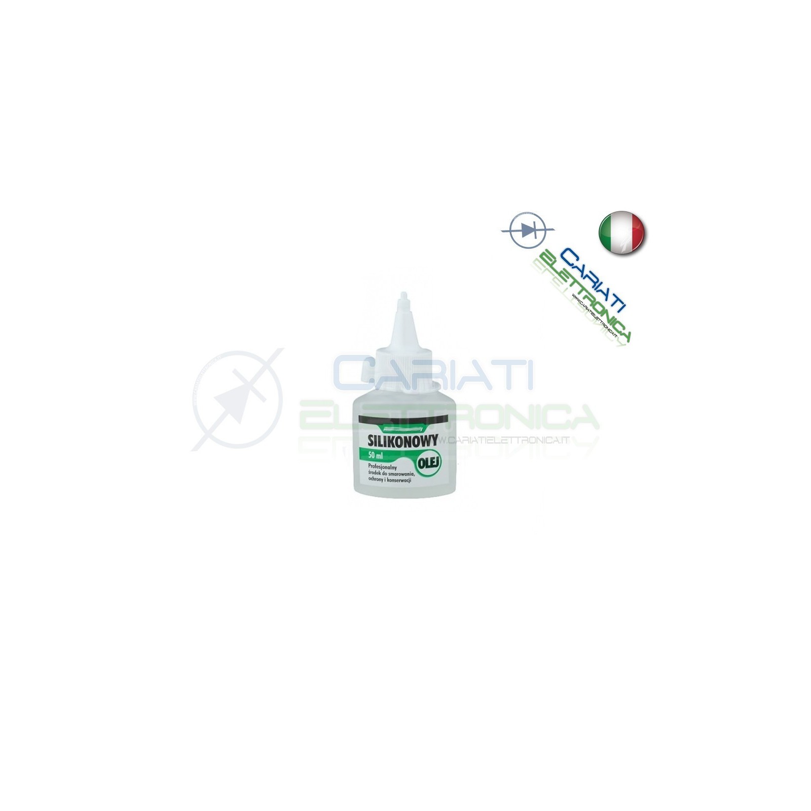 Olio a Base di Silicone uso Elettronico 50ml