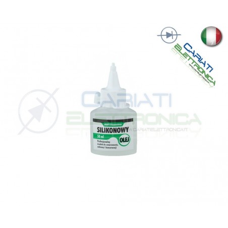 Olio a Base di Silicone uso Elettronico 50ml