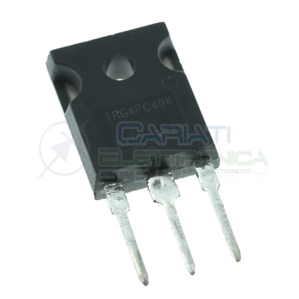 1 Pezzo Transistor IGBT IRG4PC40K G4PC40K 600V 42A 160W TO247ACGenerico