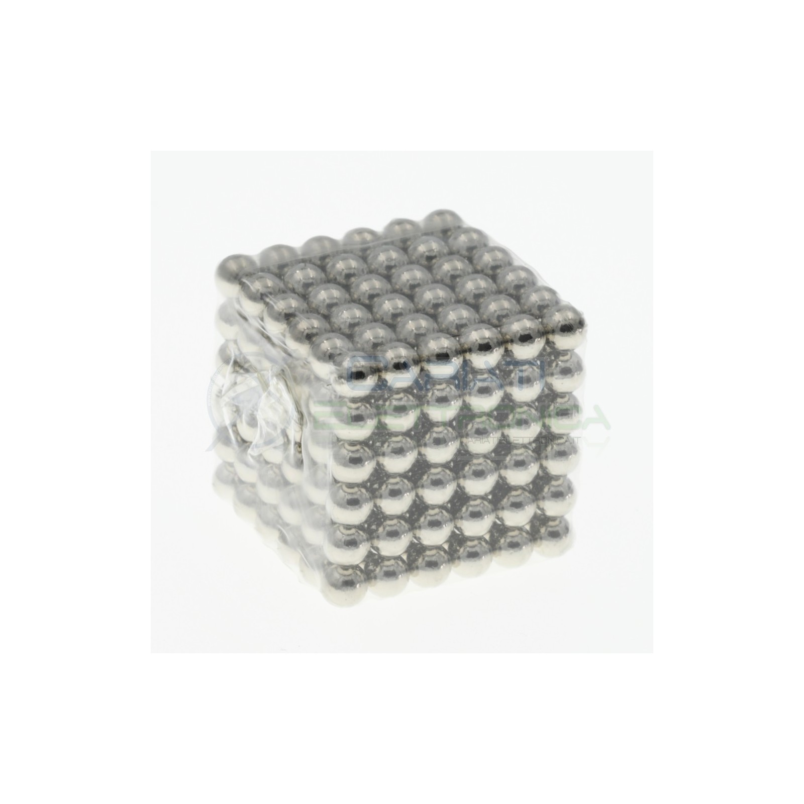 216 Pezzi Sfere Neo cube Cromati Diametro 5mm Sfere magnetiche al neodimioGenerico