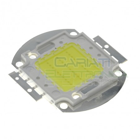 Chip power LED 30W Bianco freddo 6000K alta Luminosità ricambio faro