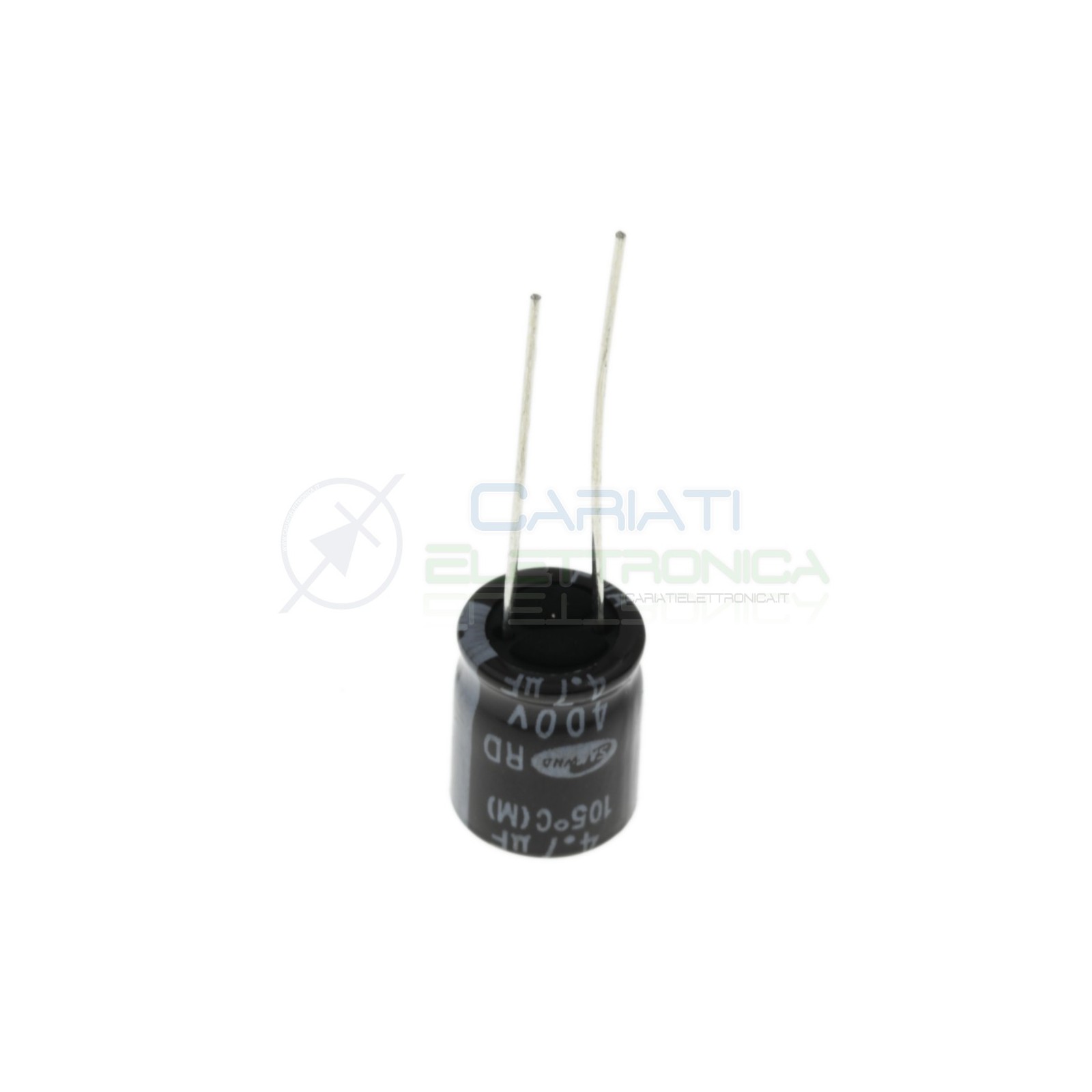 5 PEZZI Condensatore elettrolitico 4,7uF 400V 12x12,5mm 85°C SAMWHA 4,7 uF Samwha