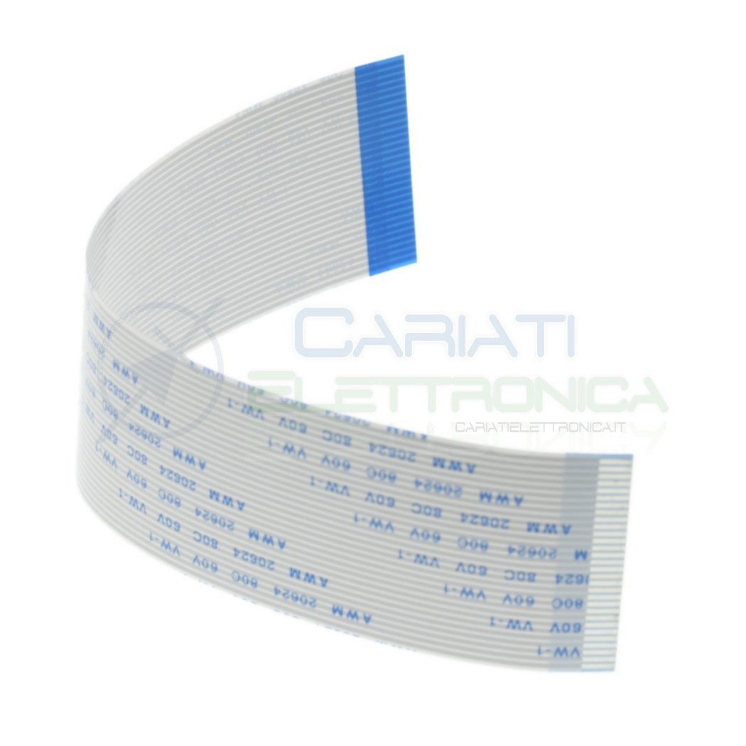 Cavo Piatto Awm 20624 80C 60 V VW-1 30 pin FFC flessibile 300 mm passo 1 mm Generico