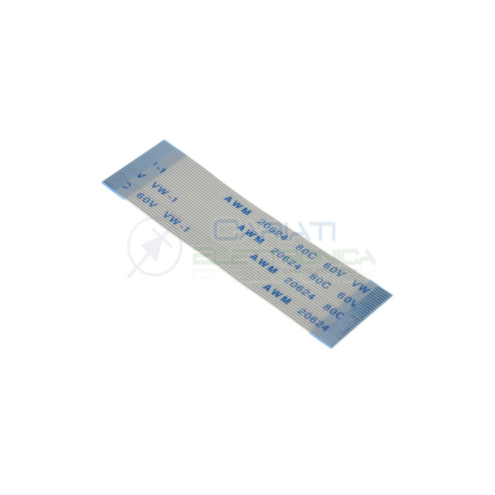 Cavo Piatto Awm 20624 80C 60 V VW-1 30 pin FFC flessibile 60 mm passo 0,5 mmGenerico