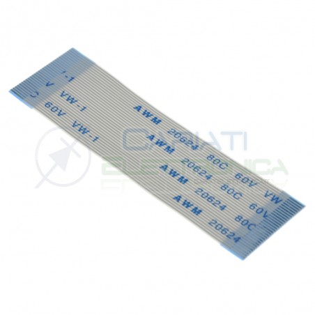 Cavo Piatto Awm 20624 80C 60 V VW-1 30 pin FFC flessibile 60 mm passo 0,5 mmGenerico