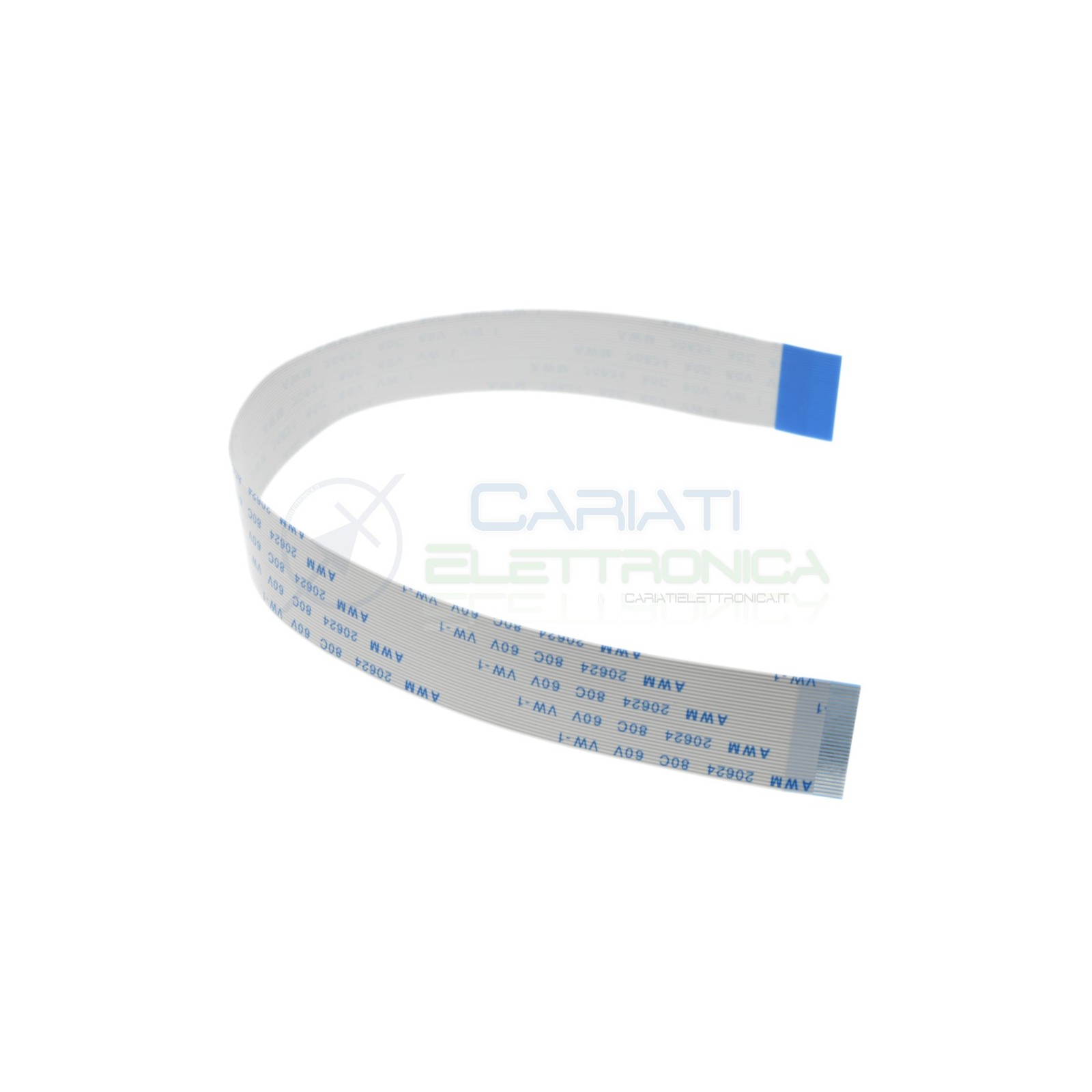 Cavo Piatto Awm 20624 80C 60 V VW-1 30 pin FFC flessibile 100 mm passo 0,5 mm Generico