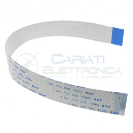 copy of Cavo Piatto Awm 20624 80C 60 V VW-1 30 pin FFC flessibile 100 mm passo 0,5 mmGenerico