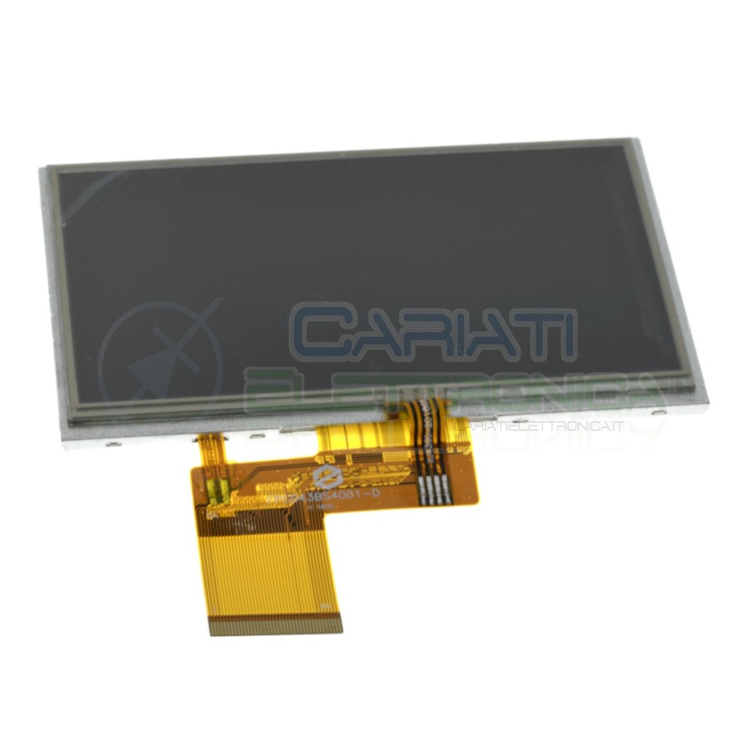 Display a colori TFT LCD 4.3" 4.3 pollici 4.3in 480x272 pixel con Touch 40 pin