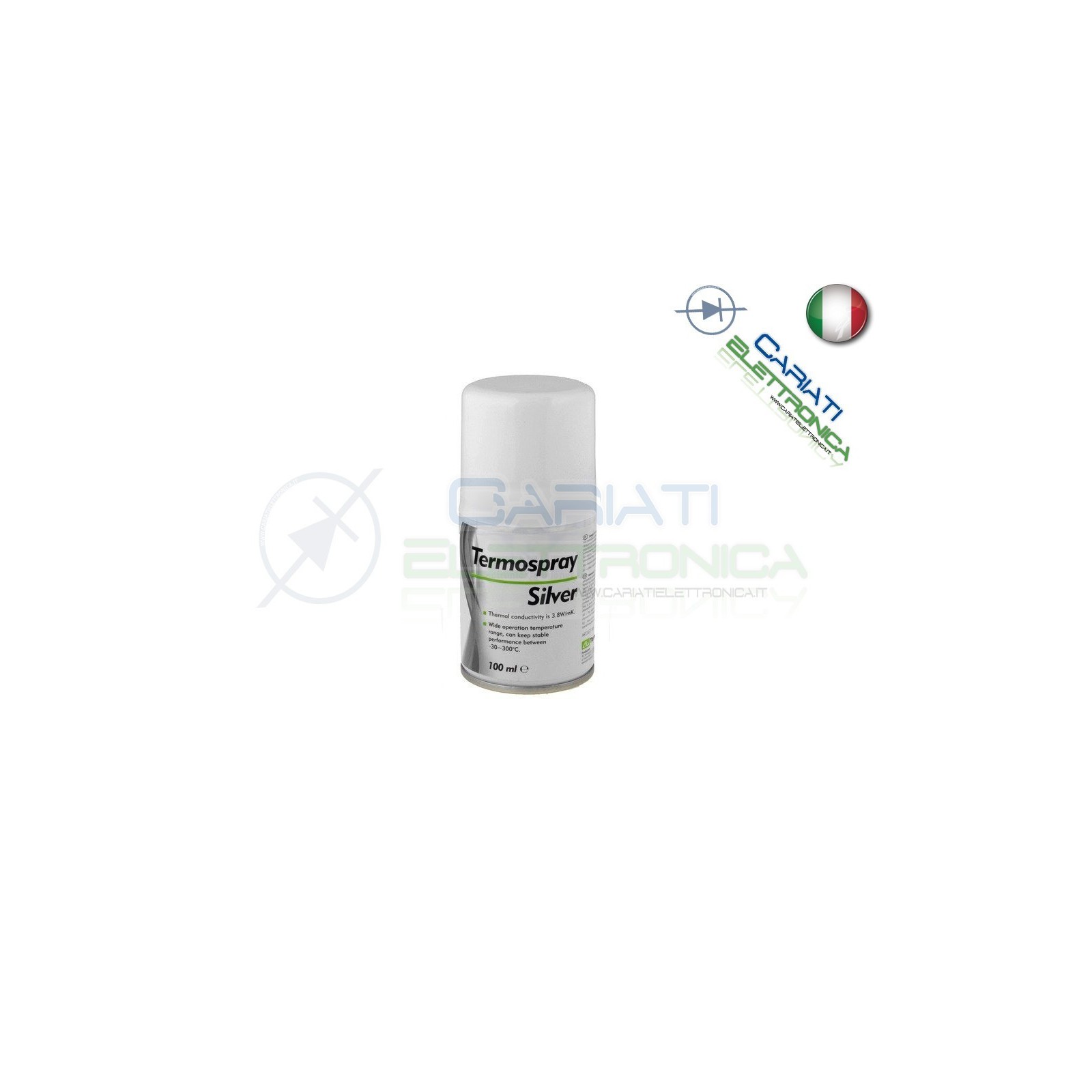 Pasta termoconduttiva termica Spray Silver 100ml