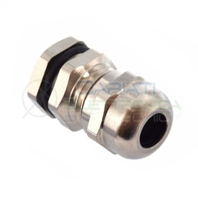 Boccola pressacavo passacavo in metallo per cavi 4/8mm2 Diametro base 15mmGenerico