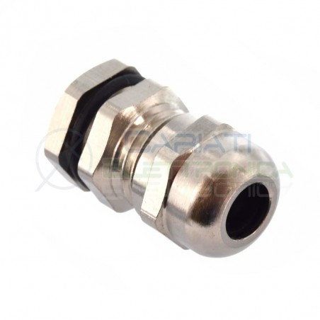 Boccola pressacavo passacavo in metallo per cavi 4/8mm2 Diametro base 15mmGenerico