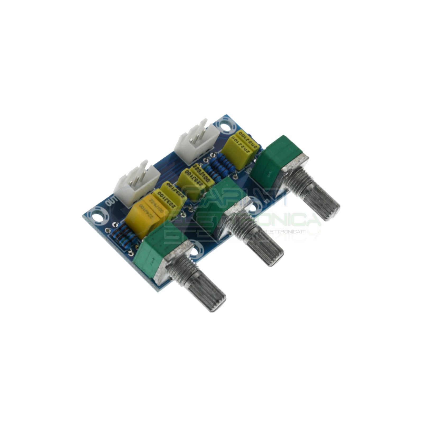 Preamplificatore scheda per controllo Volume Bassi e medi XH-M802 audio Generico