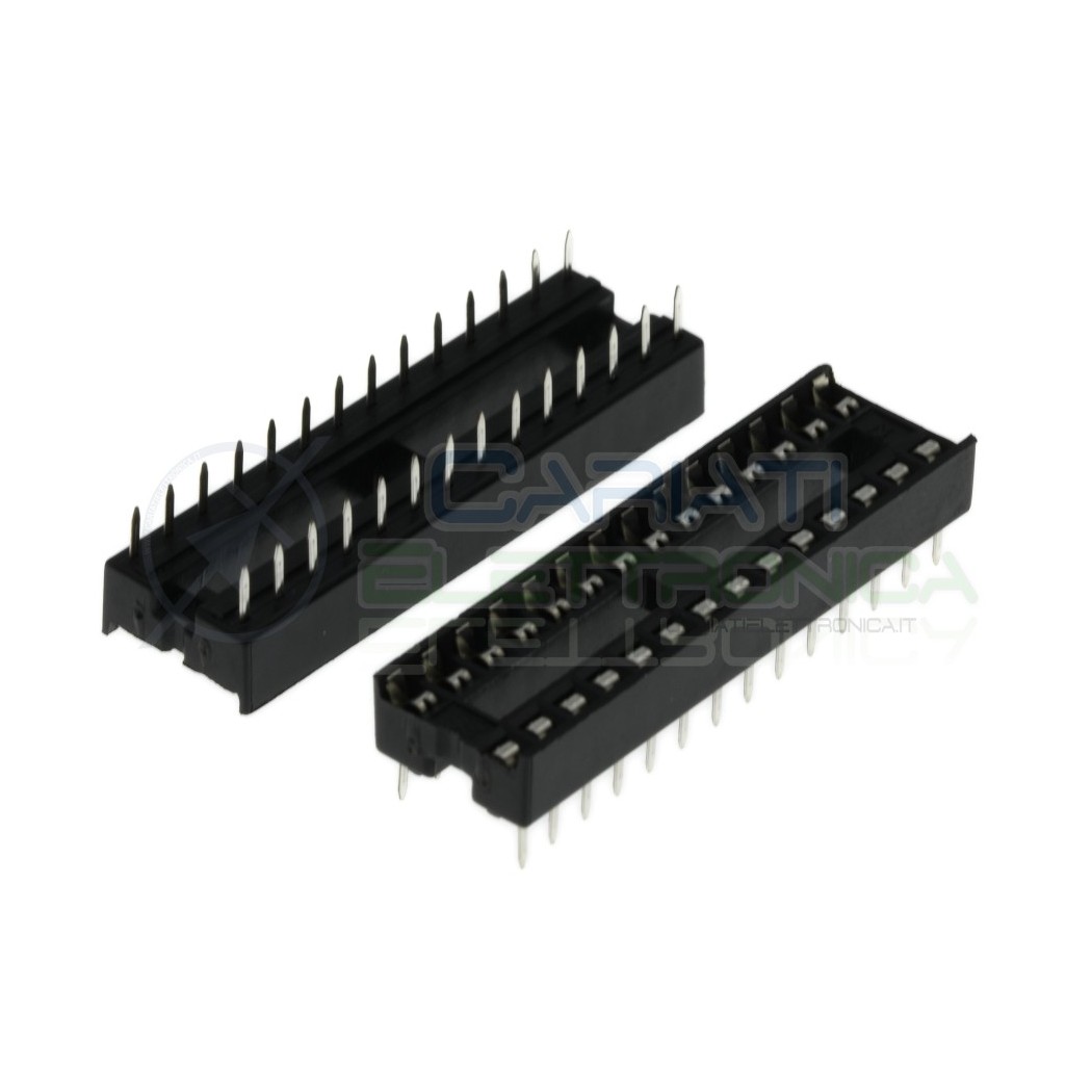 copy of 10 Pezzi Zoccolo Zoccoli Doppia Molla 16 Pin per circuiti integrati DILGenerico