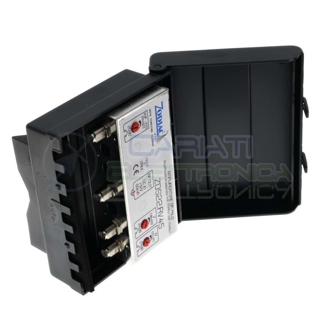 copy of Amplificatore Miscelatore da palo ZDA-3121 ZODIAC I/III VHF 18dB + UHF 30dBZodiac