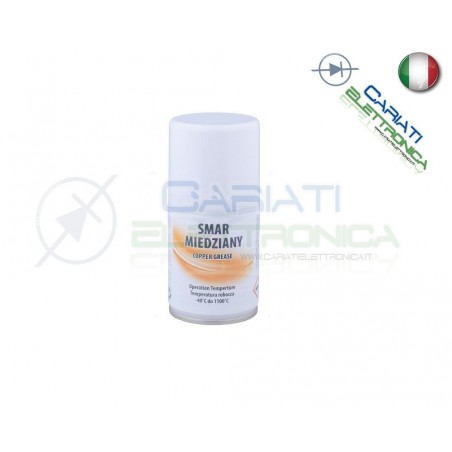 Lubrificante Spray 100ml adatto ad Alte Temperature Base Rame