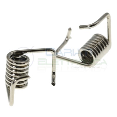 copy of 5 PEZZI MOLLA SPRING 12 x 13 mm con doppio gancio da 13mmGenerico