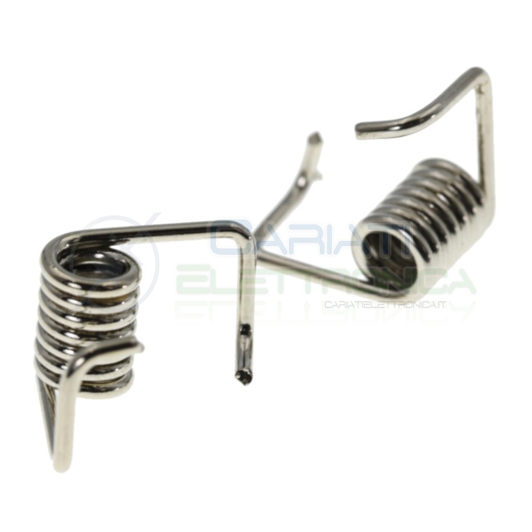 copy of 5 PEZZI MOLLA SPRING 12 x 13 mm con doppio gancio da 13mmGenerico