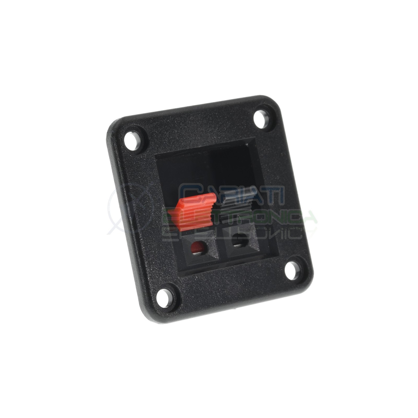 Morsettiera a Molla per Casse Audio Altoparlante Speaker 2 poliGenerico