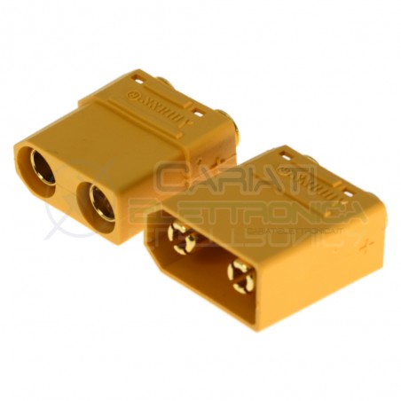 copy of Coppia connettori maschio femmina xt60 xt-60 batteria drone litio lipo modellismoAmass