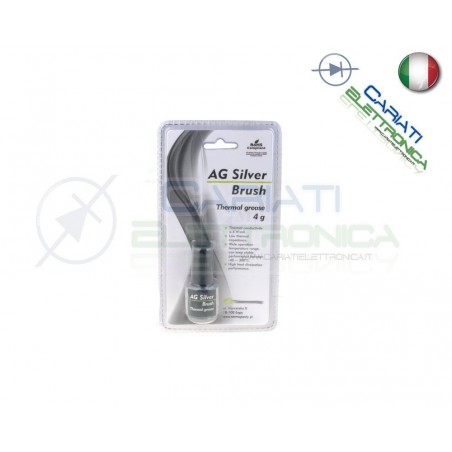 Pasta Termica a Base Silicone Argento 4w/mk