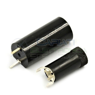 10 PEZZI PORTAFUSIBILE PER FUSIBILE 5X20 IN VETRO O CERAMICO PCB PORTA