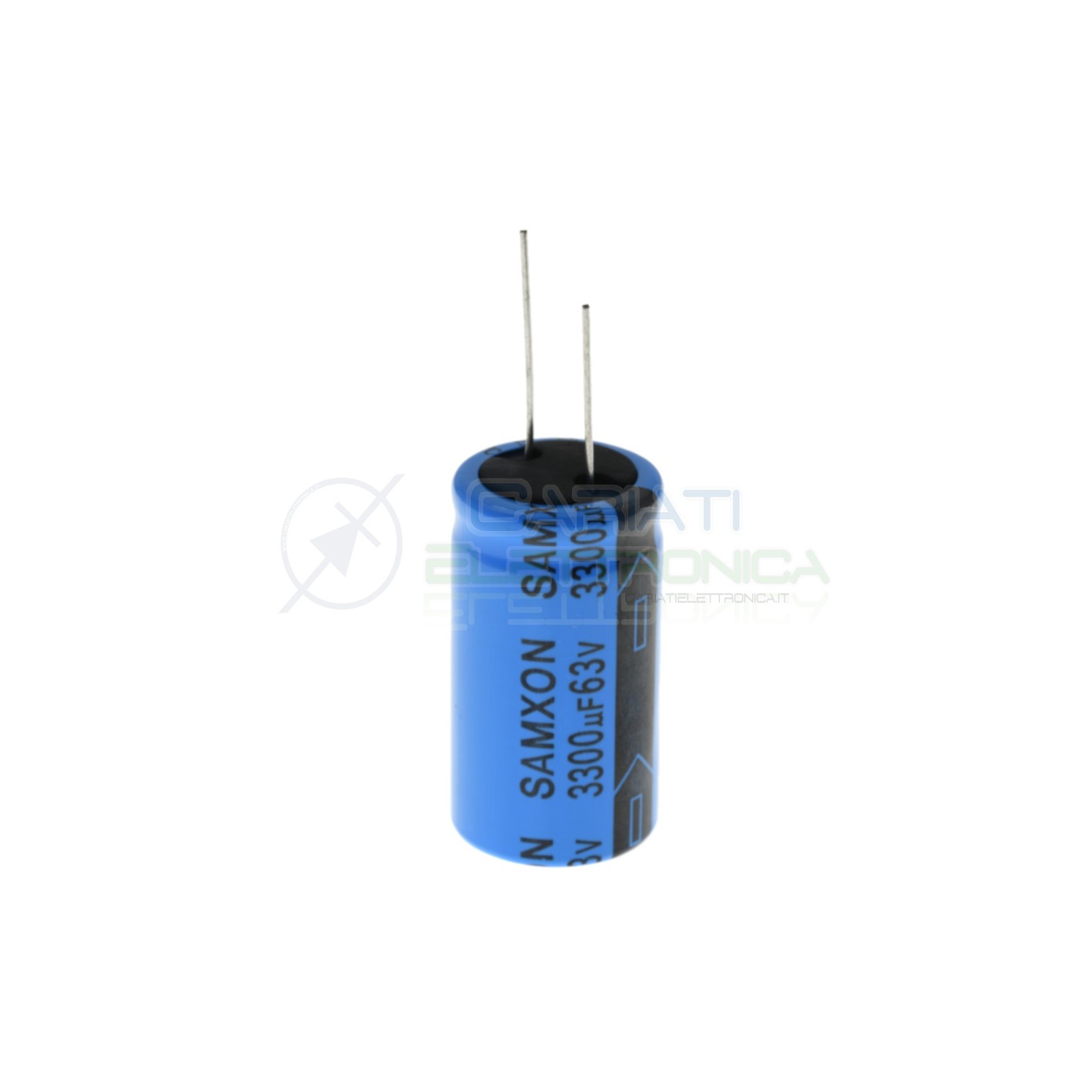 Condensatore 3300uF 63V elettrolitico Samxon 3300 uF 85°C 22x40mm Samxon