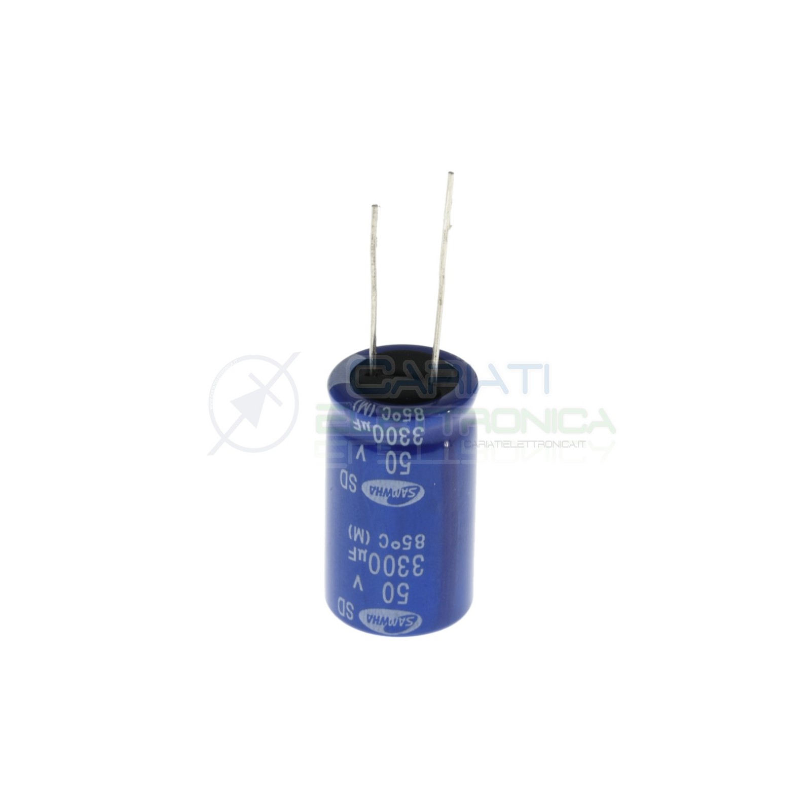 Condensatore elettrolitico Samwha 3300 uF 3300uF 50V 85°C 18x32mm Samwha