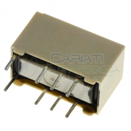 Relè doppio 2 scambio OMRON G6S-2 5V DC 0.5A 125V 24V Dpdt Omron