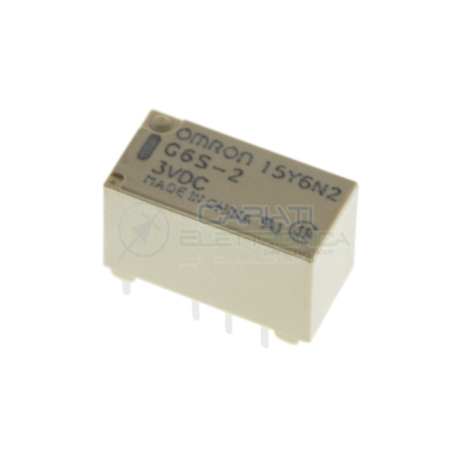 copy of Relè doppio 2 scambio OMRON G6S-2 5V DC 0.5A 125V DPDTOmron
