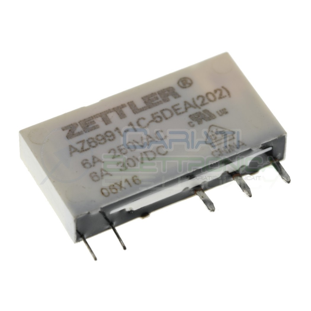 copy of Relè singolo scambio RELPOL RM699BV-3011-85-1012 bobina 12V SPDT 6A 250Vac 24VdcZettler