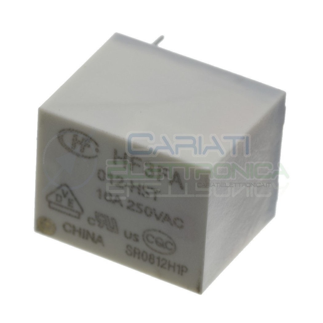 copy of Relè singolo scambio RELPOL RM699BV-3011-85-1012 bobina 12V SPDT 6A 250Vac 24VdcHONGFA RELAY
